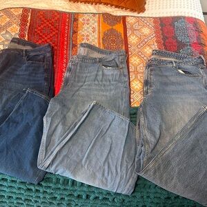 Lot of 3 Old Navy Jeans